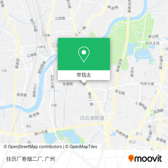 挂历厂卷烟二厂地图