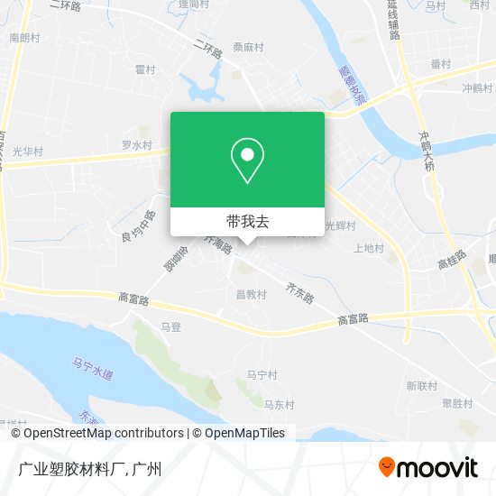 广业塑胶材料厂地图