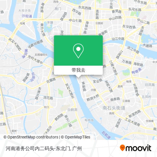 河南港务公司内二码头-东北门地图