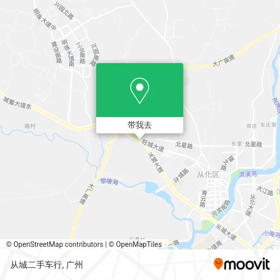 从城二手车行地图