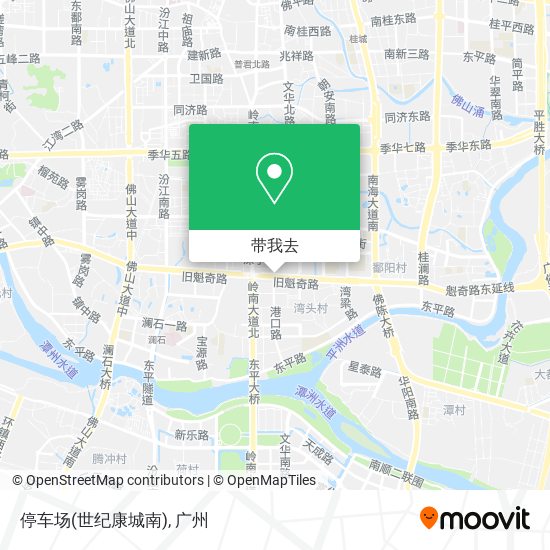 停车场(世纪康城南)地图