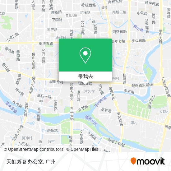 天虹筹备办公室地图