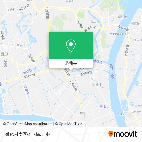 媒体村南区-s17栋地图