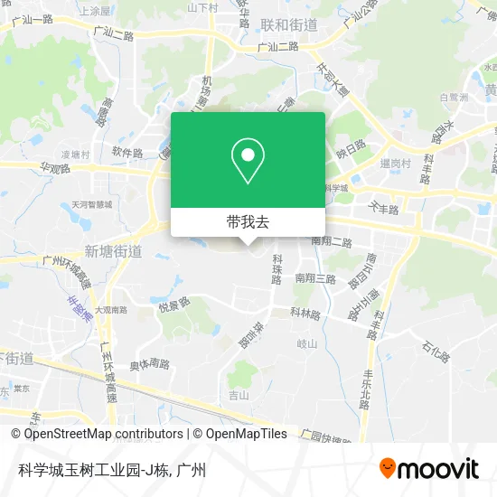 科学城玉树工业园-J栋地图