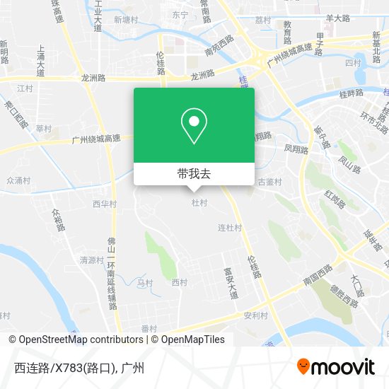 西连路/X783(路口)地图