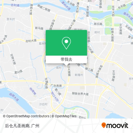 后仓凡圣画廊地图