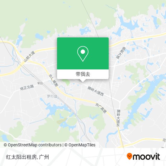 红太阳出租房地图