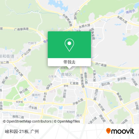 峻和园-21栋地图