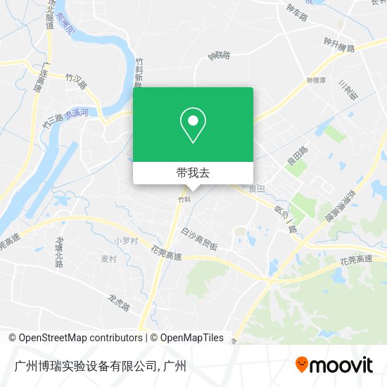 广州博瑞实验设备有限公司地图