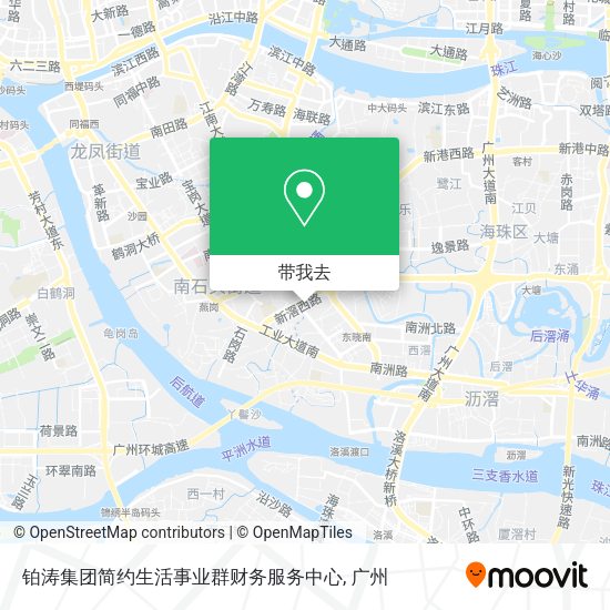 铂涛集团简约生活事业群财务服务中心地图