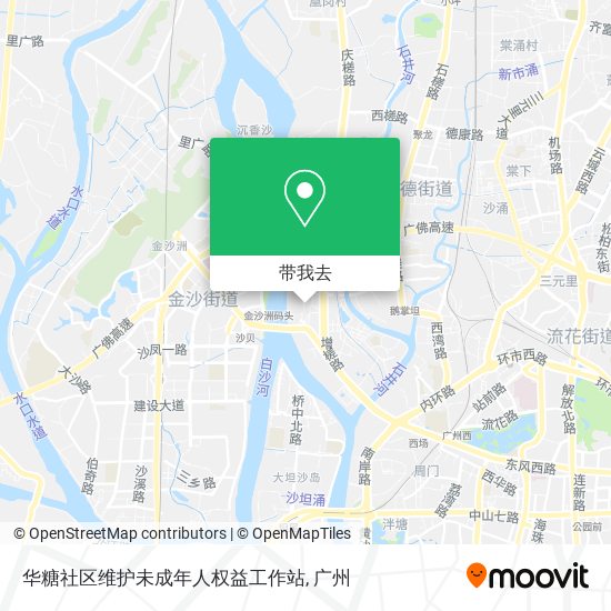 华糖社区维护未成年人权益工作站地图