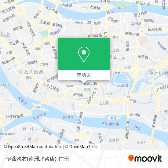 伊蔻洗衣(南洲北路店)地图