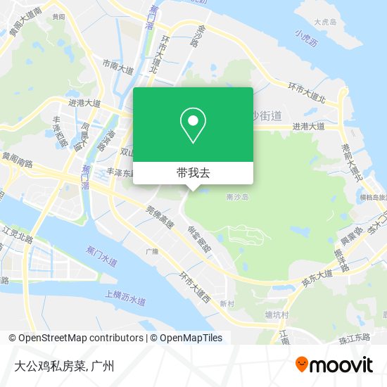 大公鸡私房菜地图