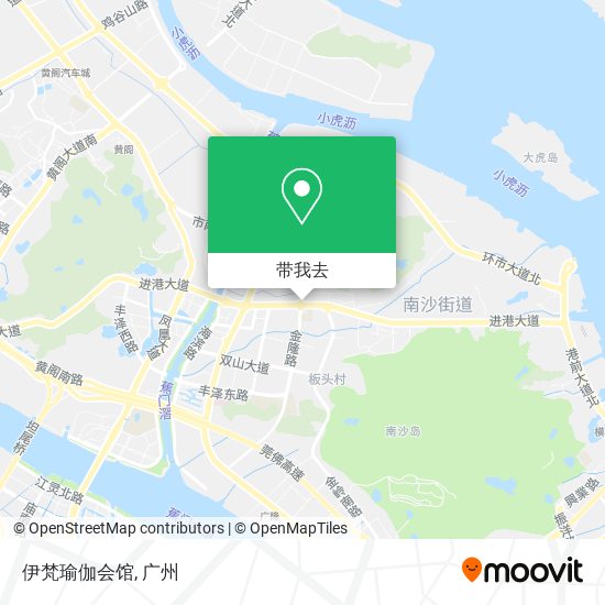 伊梵瑜伽会馆地图