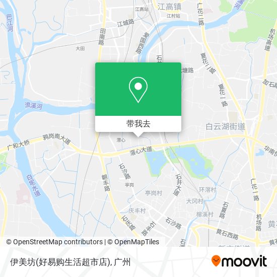 伊美坊(好易购生活超市店)地图