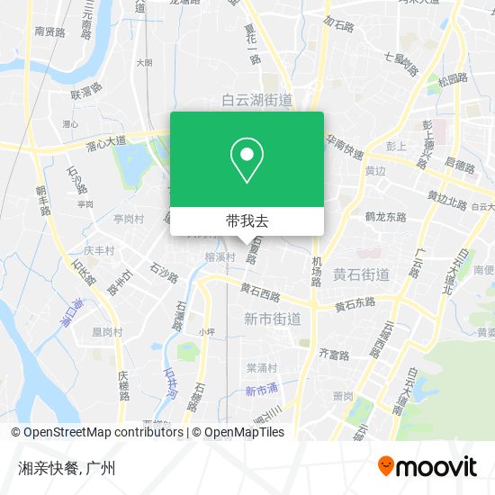湘亲快餐地图