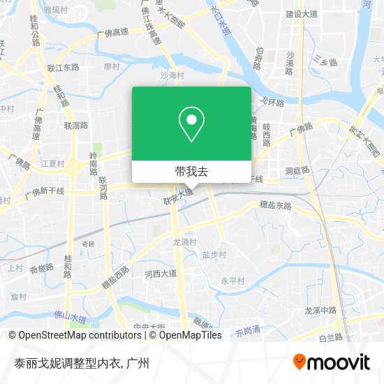泰丽戈妮调整型内衣地图