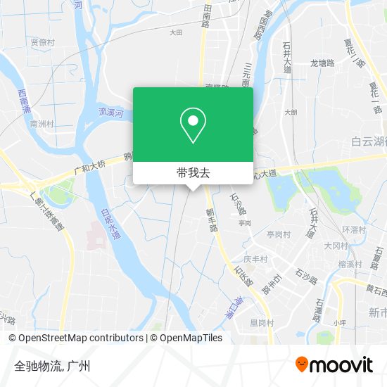 全驰物流地图