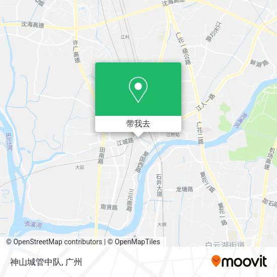 神山城管中队地图