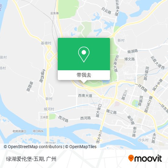 绿湖爱伦堡-五期地图