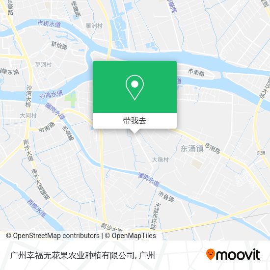 广州幸福无花果农业种植有限公司地图