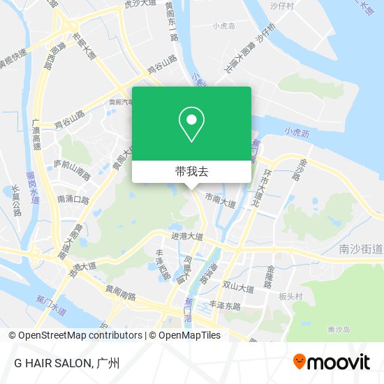 G HAIR SALON地图