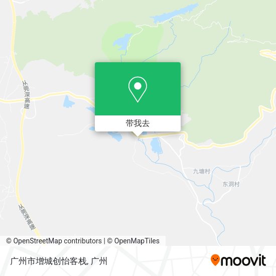 广州市增城创怡客栈地图