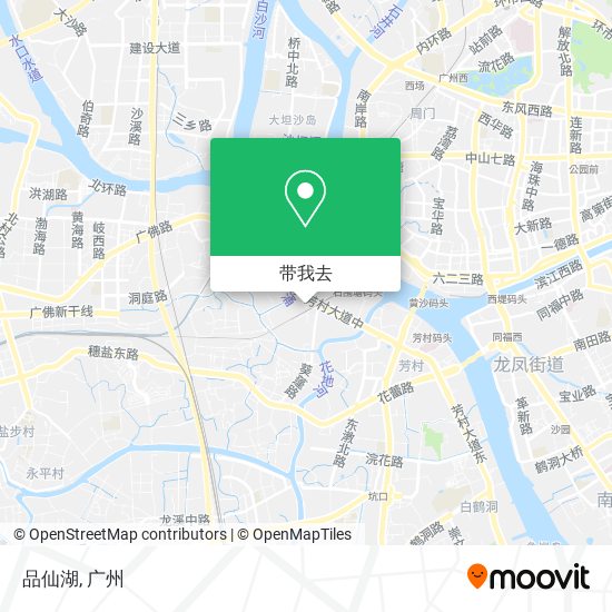 品仙湖地图