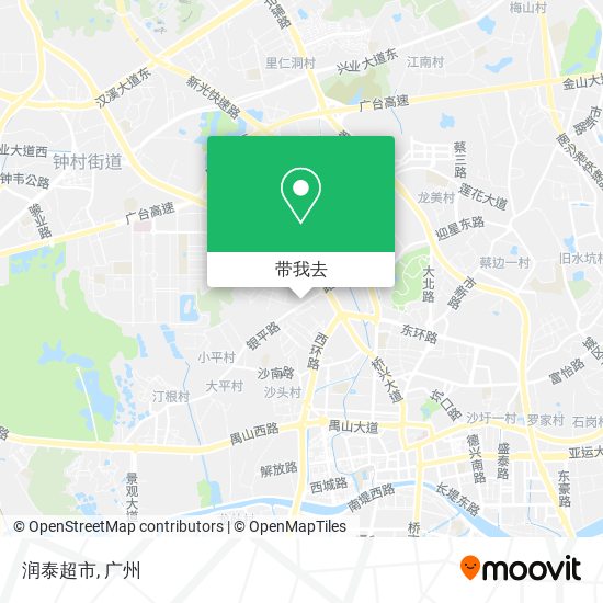 润泰超市地图