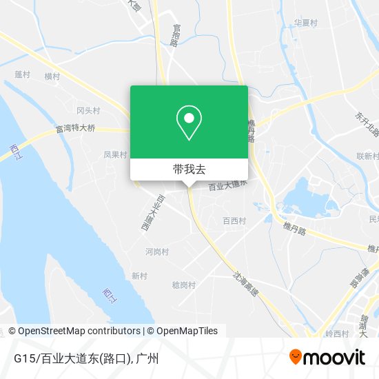 G15/百业大道东(路口)地图