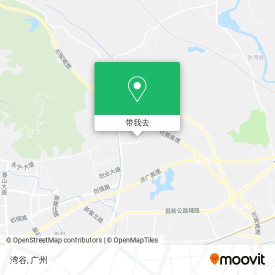 湾谷地图