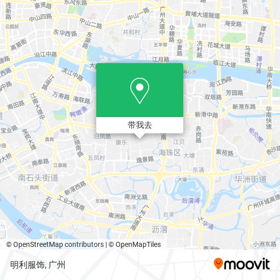 明利服饰地图
