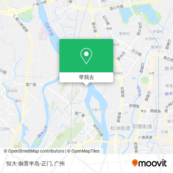 恒大·御景半岛-正门地图