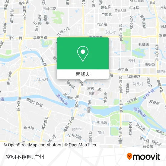 富明不锈钢地图