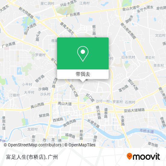 富足人生(市桥店)地图
