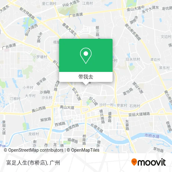 富足人生(市桥店)地图
