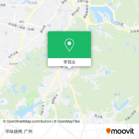 寻味烧烤地图