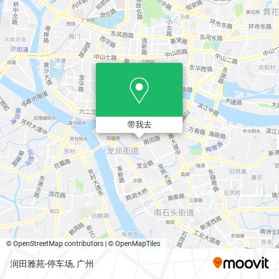 润田雅苑-停车场地图