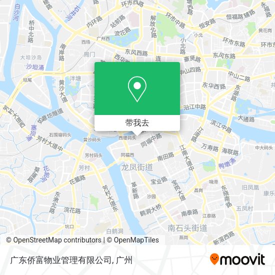 广东侨富物业管理有限公司地图