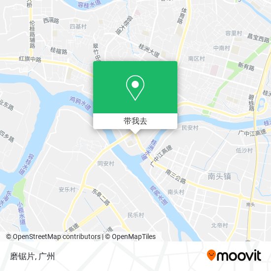 磨锯片地图