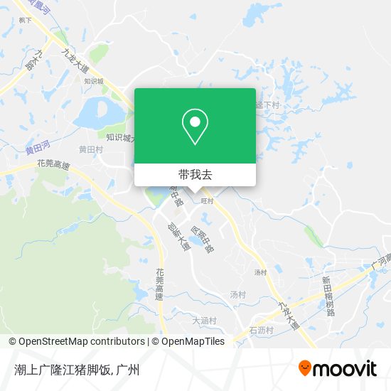 潮上广隆江猪脚饭地图