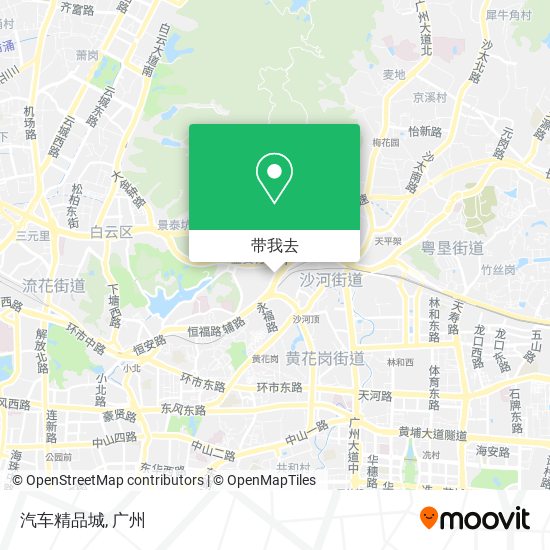 汽车精品城地图