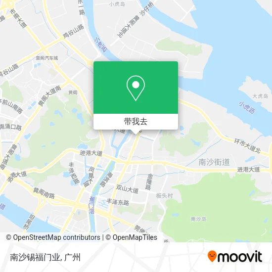 南沙锡福门业地图