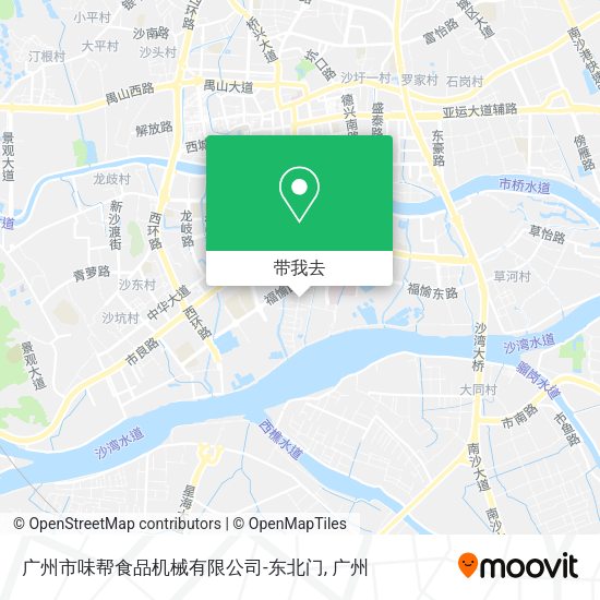 广州市味帮食品机械有限公司-东北门地图
