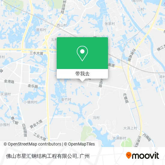 佛山市星汇钢结构工程有限公司地图
