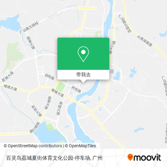 百灵鸟荔城夏街体育文化公园-停车场地图