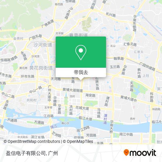 盈信电子有限公司地图