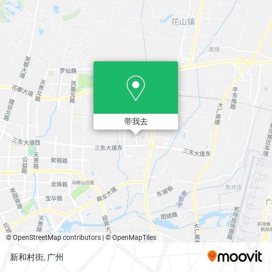 新和村街地图