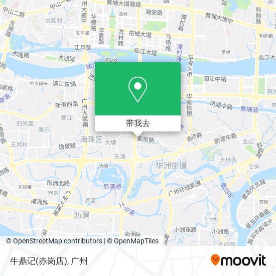 牛鼎记(赤岗店)地图