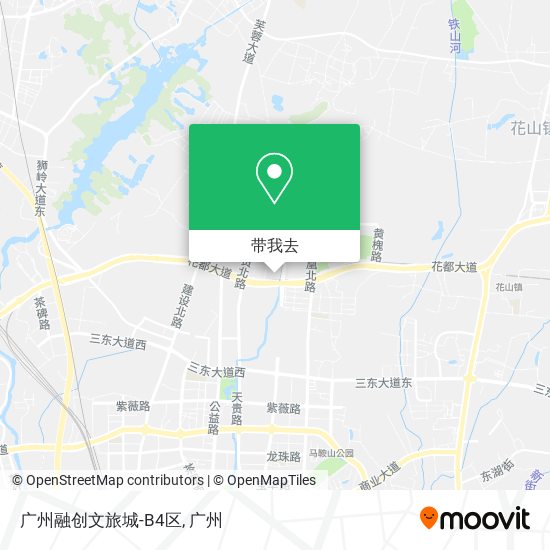 广州融创文旅城-B4区地图